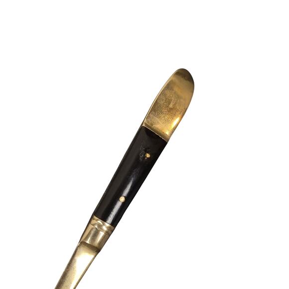 Siam Brass/Bronze Buddha Tea Spoons 7.75" Flatware Thailand Set Of 4 - Picture 13 of 16